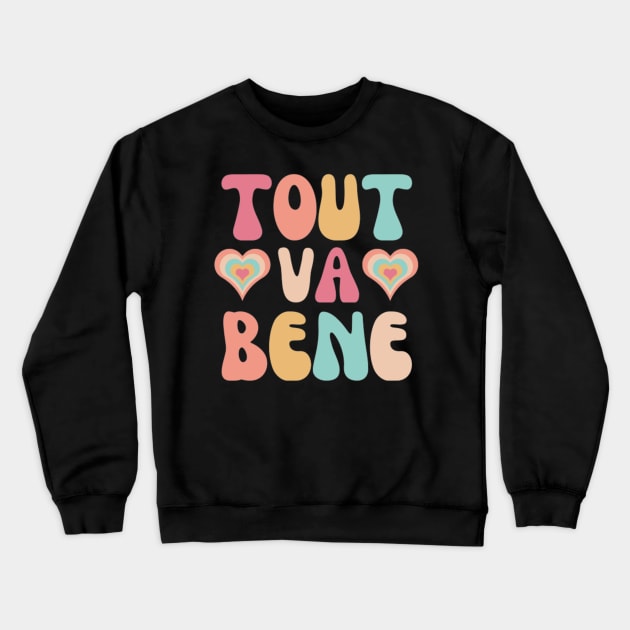 All Goes Bene Groovy Crewneck Sweatshirt by Switch-Case